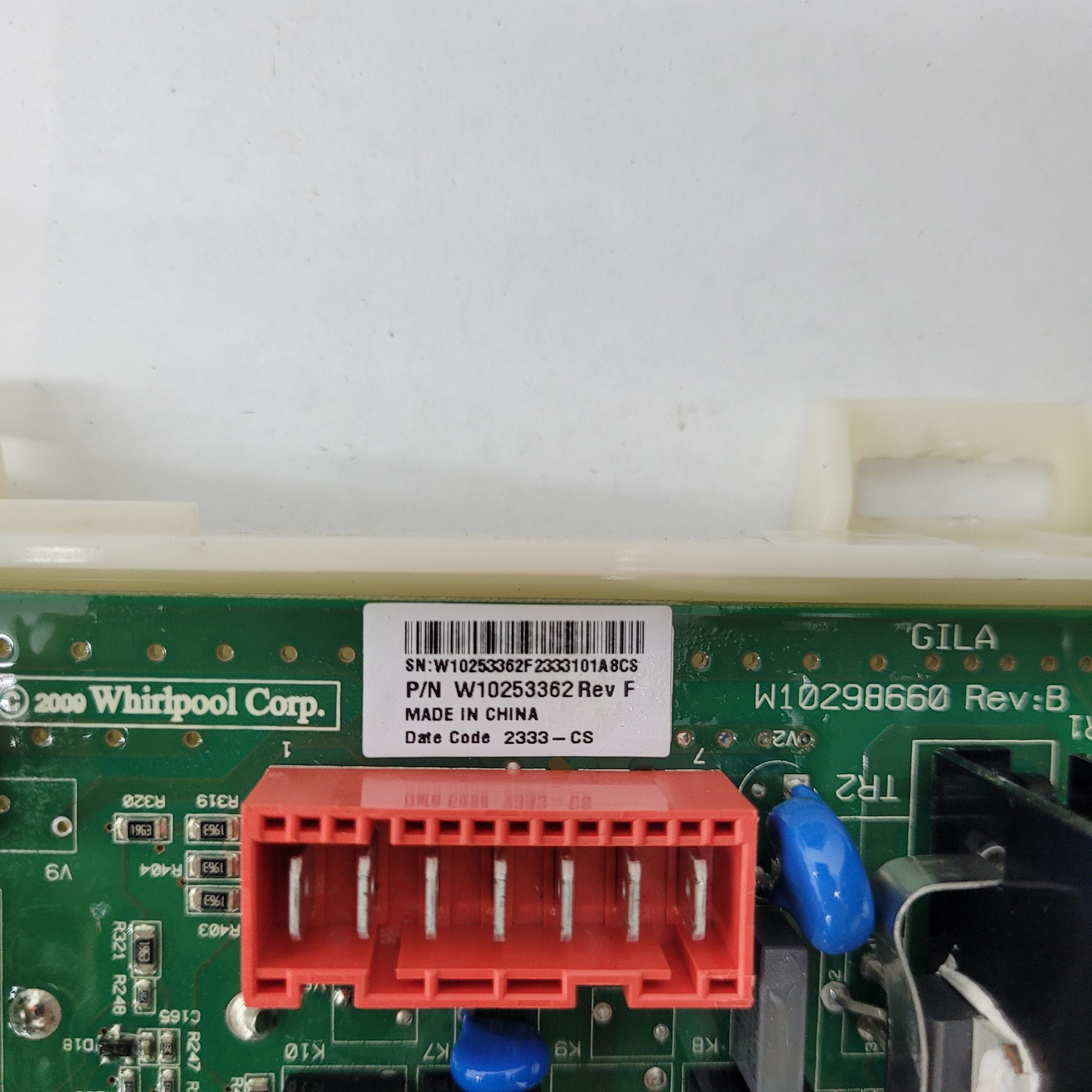 WHIRLPOOL WASHER CONTROL BOARD W10253362 - Image 3