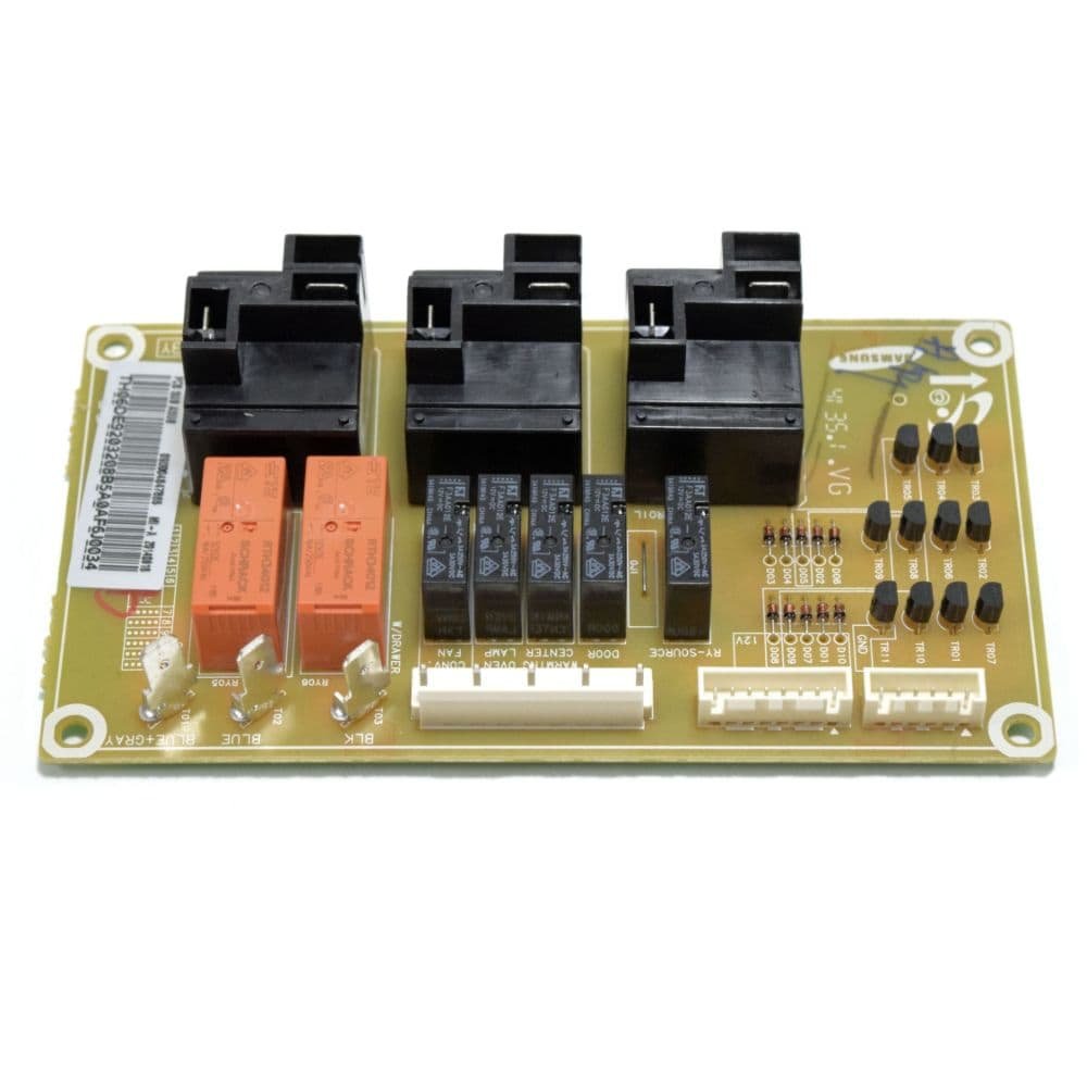 Samsung Range Oven Relay Control Board DE92-03208B