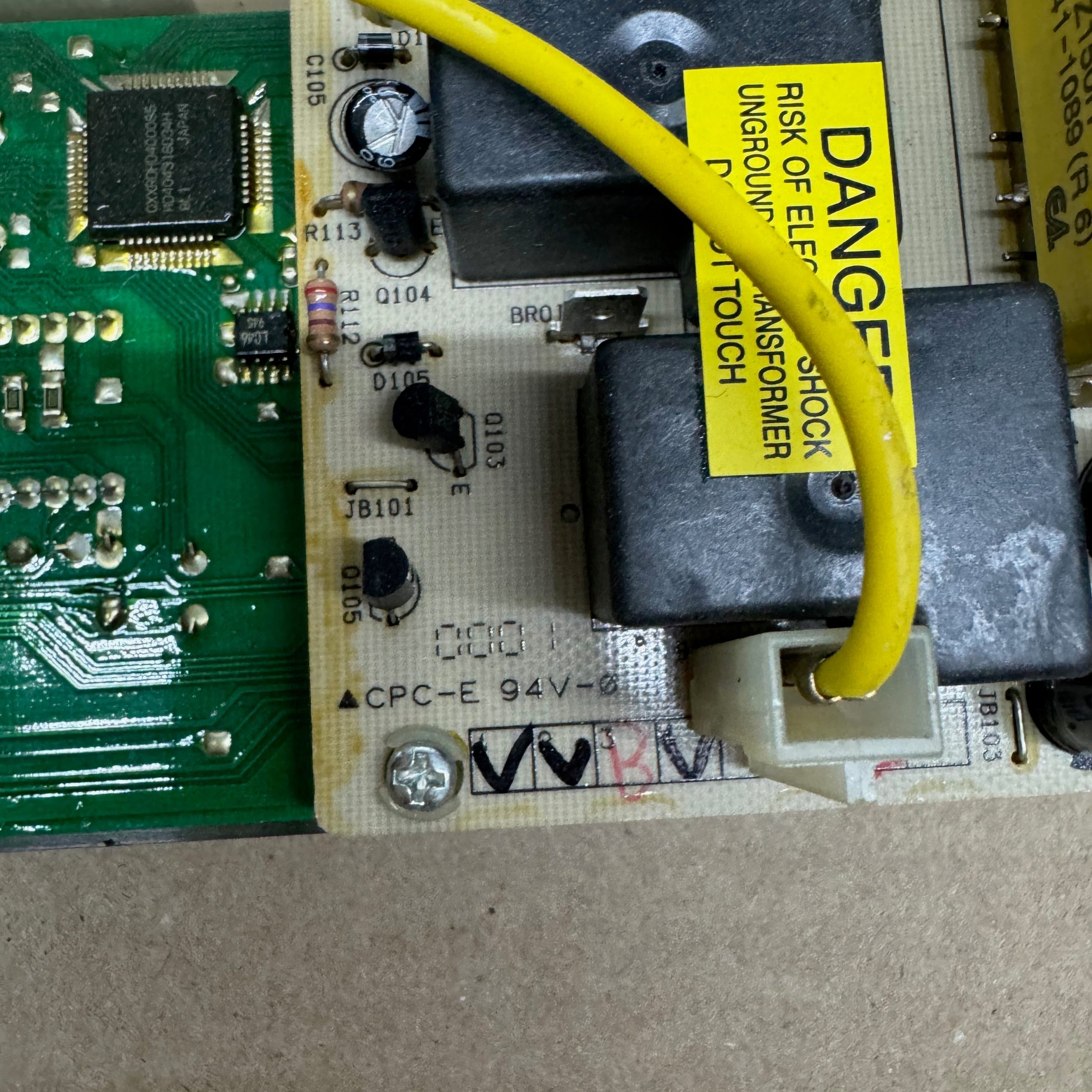 GE Range Oven Control WB27T11486