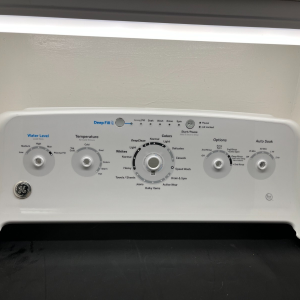 GE Washer Control Panel White WH22X28844