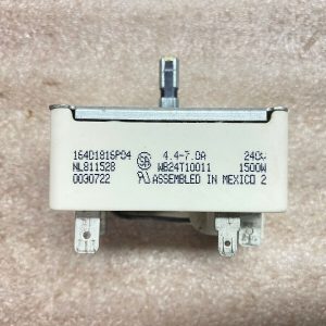 GE Range Surface Element Control Switch, 1,500-watt WB24T10011