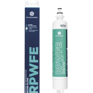 GE RPWFE™ Refrigerator Water Filter, Genuine Filter, Guaranteed Fit, 1-pack