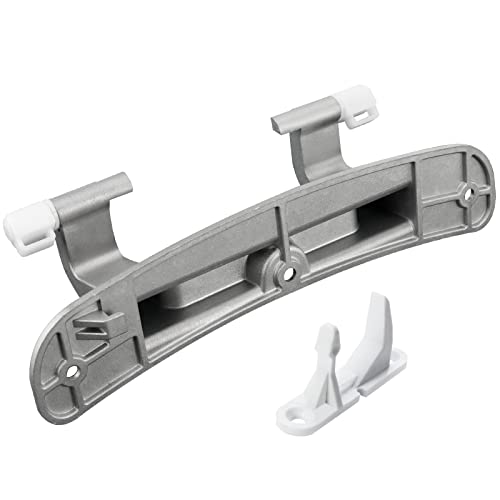 Upgraded 134550800 Affinity Washer Door Hinge with Bushings & 131763310 Door Striker Kit-Fit for Frigidaire Electrolux Kenmore Crosley Washing Machine-Replaces 1191162 AP3886714 PS1152380 by Techecook