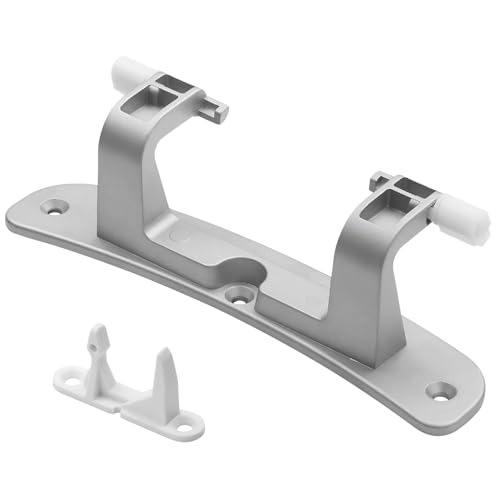 Upgraded 134550800 Affinity Washer Door Hinge with Bushings & 131763310 Striker Kit - Compatible with Frigidaire, Kenmore, Electrolux, Crosley Washing Machines - Replaces 1191162, AP3886714, PS1152380