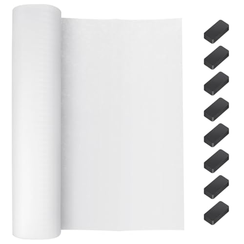 Range Hood Filters Sheets Nonwoven Fabric Grease Filter Replacement Anti Oil Filter Paper Oil Proof Sticker Anti Oil Papers for White 10m (1)