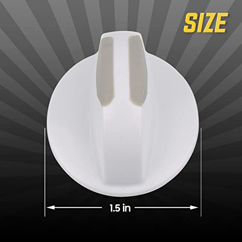 Seentech 134844410 Washer/Dryer Selector Knob - Compatible With Frigidaire, Westinghouse, Elec-trolux - Repalces: AP4339026, 1460965, 134844410, 134034900, 134034910 (Pack 2) - Image 8