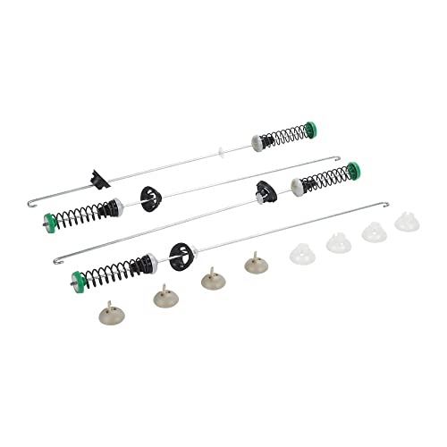 Whirlpool W11130362 OEM Top Load Washer Suspension Rod Kit Part Replaces W10594080, W10735786, W10748956, W10780040, and More