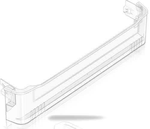 UPGRADED WPW10183971 W10172186 Refrigerator Door Shelf Bin Compatible with Whirlpool Refrigerator Shelf Replacement Part W10183971 Door Shelf Bar Kenmore Fridge Door Shelf Replacement Bottom Door Trim