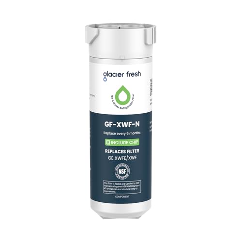 GLACIER FRESH XWFE (Built-in CHIP) Refrigerator Water Filter Pack of 1