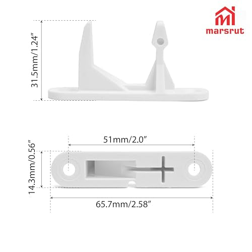 2pcs 131763310 Washer Door Latch Fit for Frigidaire Affinity Kenmore Washing Machine Striker Lock Replacement for FLSG60RGS0 AEQ8700FE0 CAQE7014KN0 FLSG60RGS1 FDG436RES2 Dryer Front Load Assembly Part - Image 4