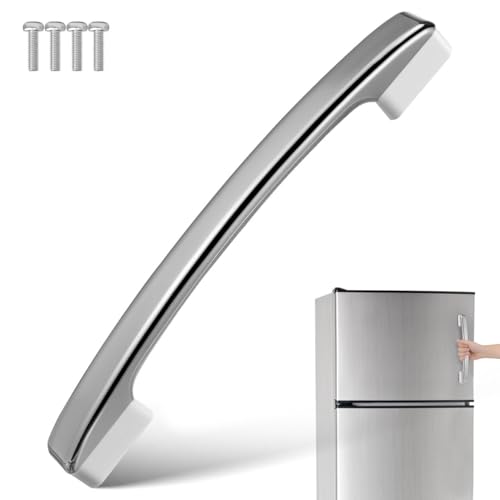 BESTYASH Universal Refrigerator Door Handle Replacement Plastic Fridge Handle Repair Part with Screws for Freezer Refrigerator Accessories Door Parts Commercial and Home Use