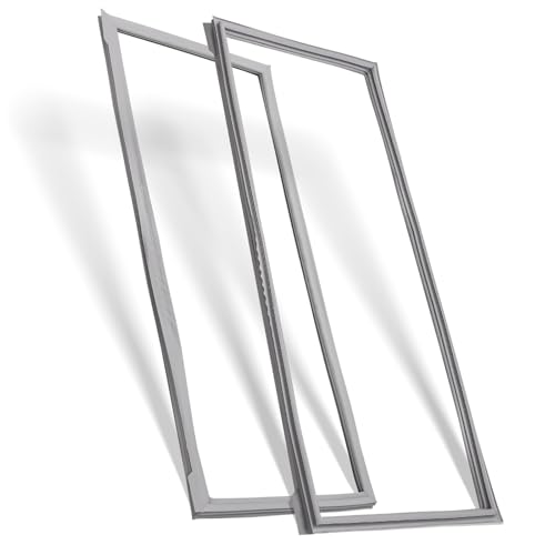 2-Pack Refrigerator Door Seal for Whirlpool WRF535SMBM00 WRF535SWHZ04