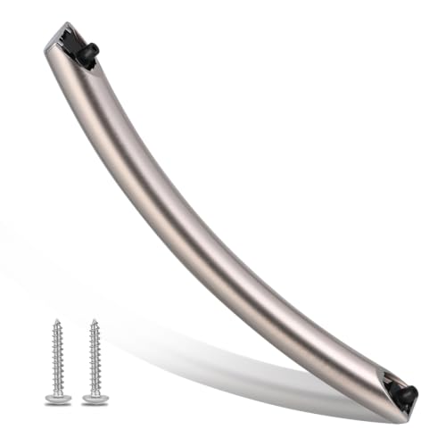 ME19R7041FS ME17R7021ES Microwave Handle, DE94-04309A Microwave Door Handle Compitable with Samsung Microwave Oven, Replaces for Samsung Microwave Door Handle ME21R7051SS, Alloy Material