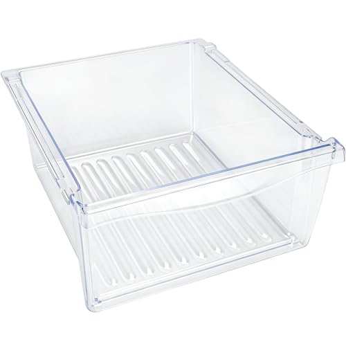WP67002633 Refrigerator Crisper Drawer Compatible with whirlpool, amana, crosley, jenn-air, kenmore, kitchenaid and maytag GB2FHDXWS07 etc, Refrigerator Crisper Pan Replace for 12530501, 12530505 etc