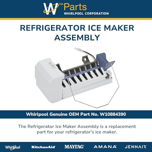 Whirlpool W10884390 Genuine OEM Refrigerator Ice Maker Assembly Replacement Part - Replaces W10377152, W10469286, WPW10377152, WPW10469286 and W10793298 - Image 7