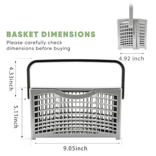 Universal Dishwasher Basket Replacement - 2 in 1 Utensil/Cutlery Basket - Image 8