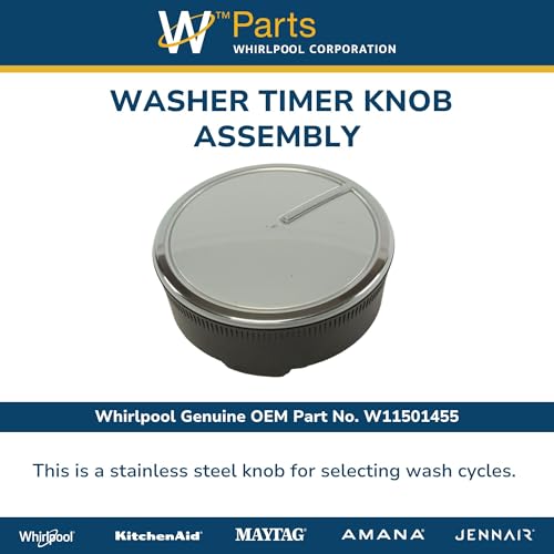 Whirlpool W11501455 Genuine OEM Washer Timer Knob Assembly Replacement Part - Image 8