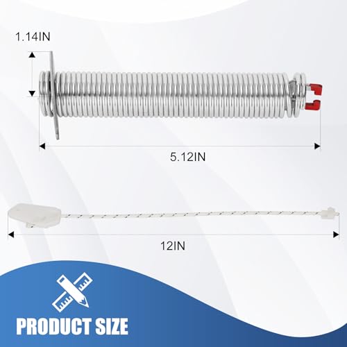 2025 Upgraded 00754866 Dishwasher Door Spring Kit (Stainless steel) Compatible With Bosch Dishwasher Parts, Replaces AP5804978 PS8770519 00623540 00627230 00659339 00751392 3279707-10 Year Warranty - Image 4