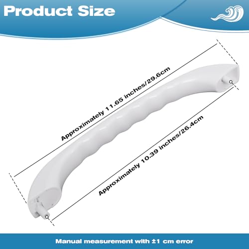 WB15X335 Microwave Door Handle Compatible with Select GE Spacemaker XL - Image 8