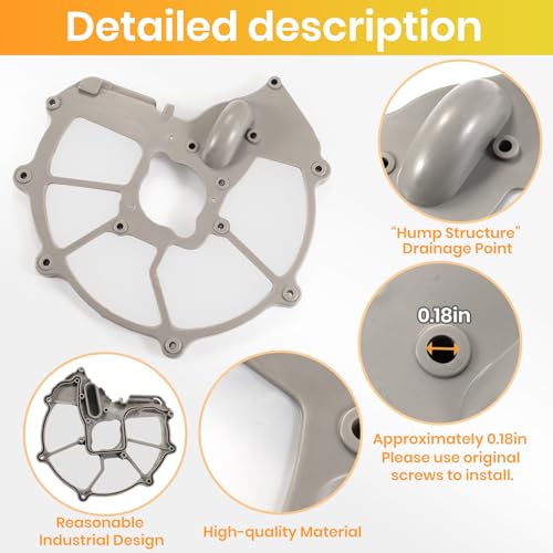 Upgrade DD81-01635A For Samsung Dishwasher Mesh Filter Sump Filter (Hump Version) - Compatible With Samsung Dishwasher Parts (Match DD81-01634B Sump-Cover) - Image 8