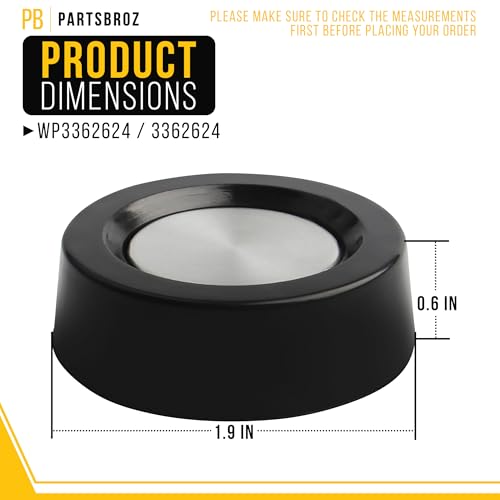 WP3362624 3362624 Washer Timer Knob for Whirlpool Kenmore AP6008101 3353309 - Image 4