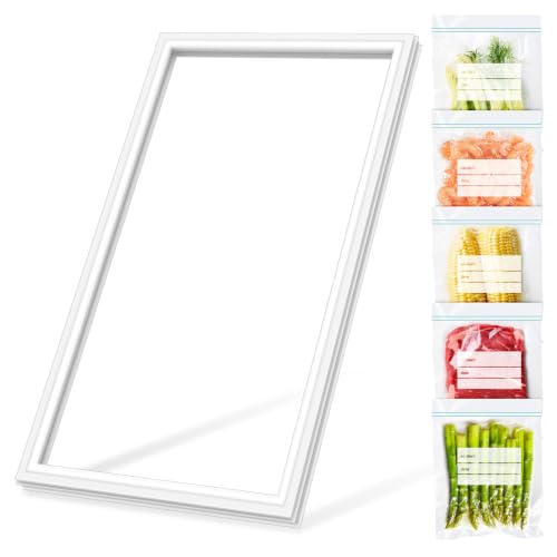 UPGRADED 5304507199 Freezer Door Gasket Replacement Compatible with Frigidaire, Kenmore Gibson Upright Freezer Door Seal Replaces Part Number 216522312 216522313 216522362 5304507208