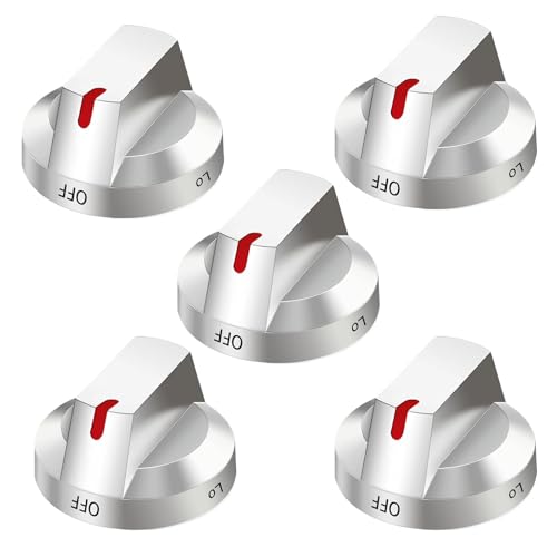 DG64-00473A for Samsung Stove Knob Replacement, with Upgraded Stainless Steel Reinforced, Replacement for Samsung Gas Range/Oven/Stove