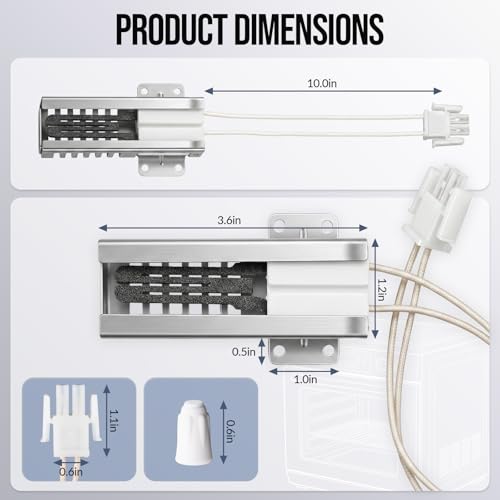 Siziviki Upgraded WB13K21 Oven Igniter Replacement - Image 8