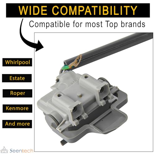 3949247 Washer Lid Switch by Seentech, Fit for Whirlpool & Kenmore Washing Machines - Replaces Part Number: 3949247VP,3949247V, AP5983746, 3949237, 3949239, PS11722098, PS350434 - Image 3