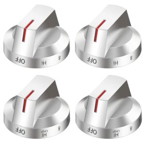 DG94-03500A/Z Stove Knobs Replace for Samsung Gas/Electric Range, 4 Pack