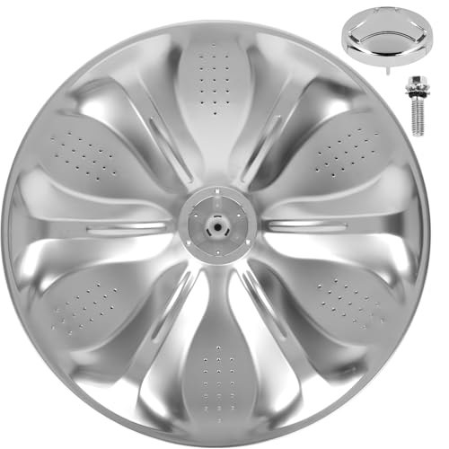 AGZ72909711 Agitator Plate With 5006EA3009B Washer Pulsator Cap Compatible with LG kenmore Sears Washer Replaces AGZ72909702 AGZ72909706 AP6800730 Compatible with WT1501CW WT5270CW WT4870CW WT7300CW