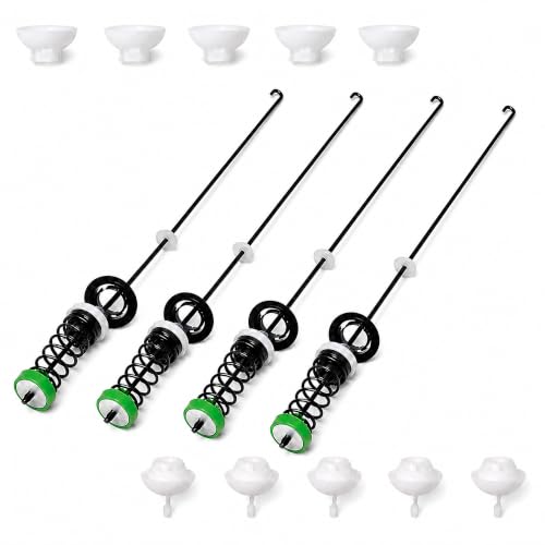 ZYTTOO W11130362 Washer Suspension Rods for Whirlpool Maytag Kenmore Washer Parts, Replaces W10594080 W10735786 WTW5000DW2 MVWX655DW1