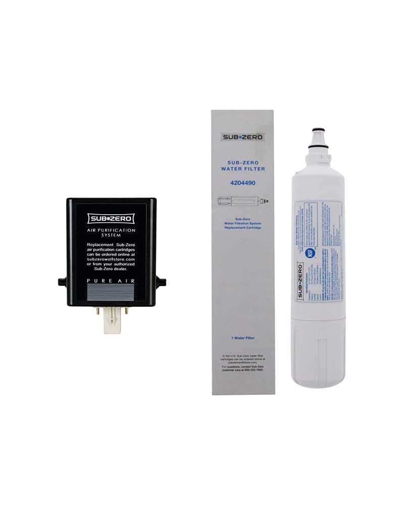 Sub-Zero Refrigerator Replacement Water and Air Filter Combo Pack 4204490 7007067 - Image 6