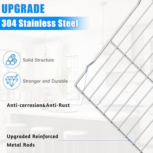 UPGRADE WB48T10063 Stove Oven Rack for GE Oven Rack Replacement 24 x 17 IN - Image 6