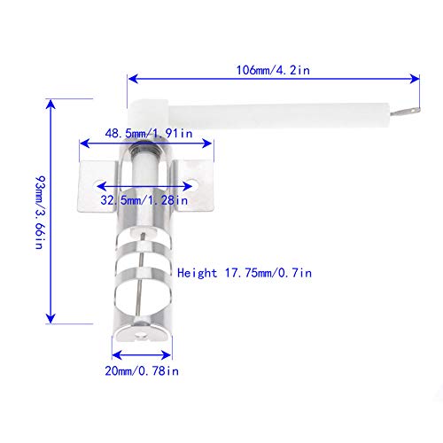 WP9758079 Bake Oven Spark Igniter Fits Whirlpool Maytag Oven Range - Image 7