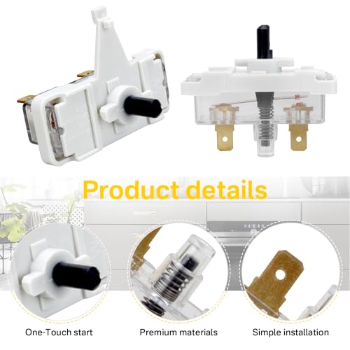 Showingo WE4M416 Dryer Push-to-Start Switch Replacement for GE Hotpoint - Image 6