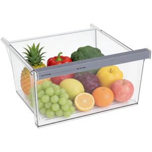 UPGRADED W11162443 Refrigerator Crisper Drawer For Whirlpool Crisper Drawer W10899435 WRS315SDHM WRS325SDHZ Vegetable Drawer For Whirlpool Fridge Drawer Replacement WRS315SDHZ02 WRS315SDHZ05