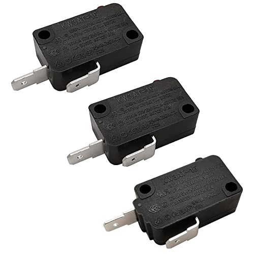 HiQltyla Microwave Door Switch Replacement, KW3AT-16 16A 125VAC, 2NO+1NC