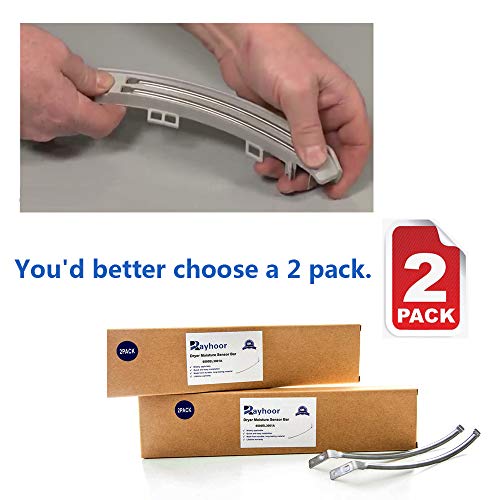 (2 Pack) Rayhoor 6500EL3001A Dryer Moisture Sensor Bar Replacement Part Fit for LG Kenmore - Replaces PD00001914, 1268224, AP4445128, EAP3529161 - Image 4