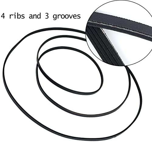 WE12M29/ WE03X29897 Dryer Drum Drive Belt Compatible with GE/Hotpoint Dryers. - Image 6