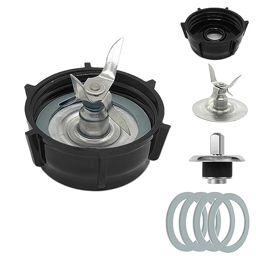 for Oster Blender Replacement Parts Kit - Ice Crusher Blade with Jar Base Cap, Coupling Stud Slinger Pin & 4 Rubber O Ring Sealing Gaskets - Image 7