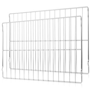 2-Pack 316496201 Heavy Duty Oven Racks for Frigidaire Kenmore, 24.2 x 16 In