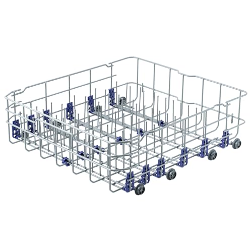 Upgraded 3751DD1001J Dishwasher Lower Rack Replacement for LG Dishwasher Rack LDF5545ST LDF7774ST Dishrack LG Dishwasher Bottom Rack Parts Direct Drive Dish Washer Lower Drawer Wheels
