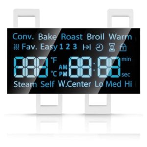 New DE07-00129A Range LED Display Board Fit for Samsung Electric Range - Oven/Stove, Better Than Oem Quality, Fits Model NE59J7630SB NE59J7630SG NE59J7630SS NE59J7630SW