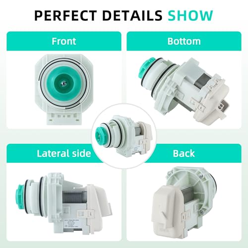 UPGRADE 5304519906 blp11-2 Dishwasher Pump and Motor Assembly Replacement fit for Fri-gidaire Ik-ea White-Westinghouse Water Drain Circulation Pump Replaces A11951402, AP6840161 By Fetechmate - Image 6
