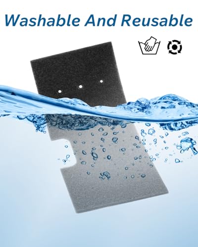 WH01X35719 Lint Filter 4-Pack - for GE Profile Washer Dryer Combo - Hand Washable and Reusable - for Models: PFQ97HSPVDS - Dryer Lint Filter Replacement - All In One Washer Dryer Combo Filter - Image 8