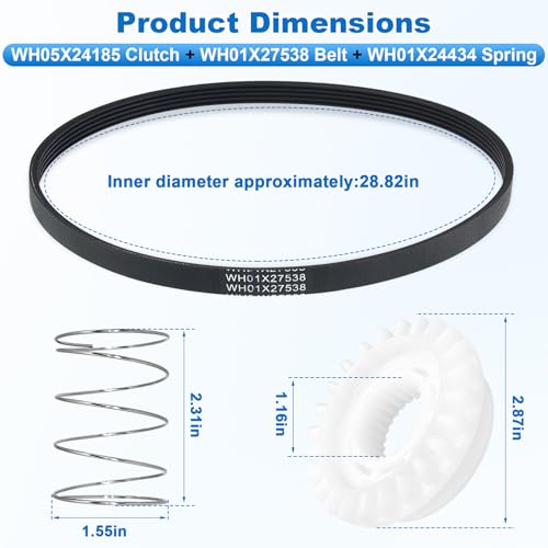 WH03X32097 Transmission Pulley WH03X30517 Washer Shift Actuator Fit for GE - Image 6