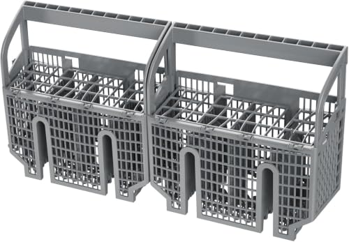 Bosch 00675794 Genuine OEM Dishwasher Silverware Basket, Gray, Replacement Cutlery Basket