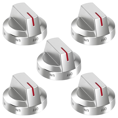 AMI PARTS DG94-03500A/Z Fit for Samsung Gas Stove Knob Replacement (5PCK)