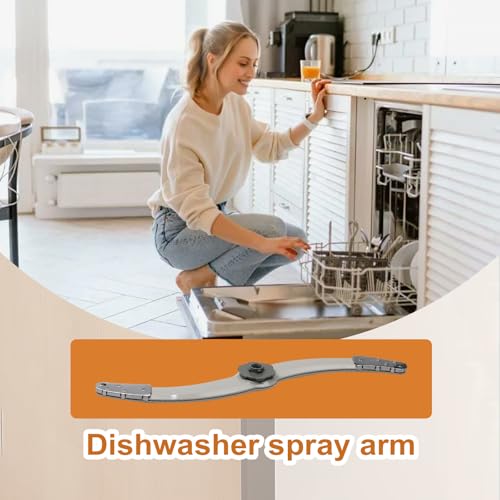 WD22X27724 WD22X33499 Dishwasher Spray Arm Dishwasher Lower Spray Arm Replacement for GE Dishwasher GDP665SYN3FS XDT500PSP5SS DDT575SGF4BB DDT575SGF8BB - Image 6